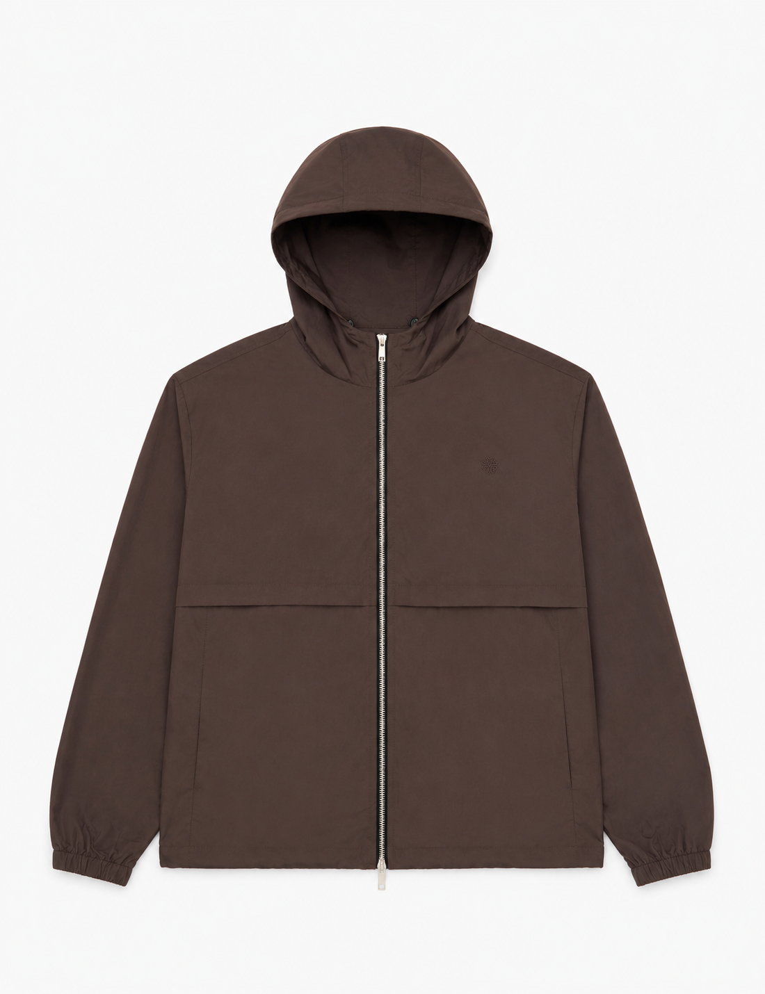 RIPSTOP NYLON WINDBREAKER– ESPRESSO BROWN
